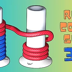 play Clasificar Cuerdas por Color 3D